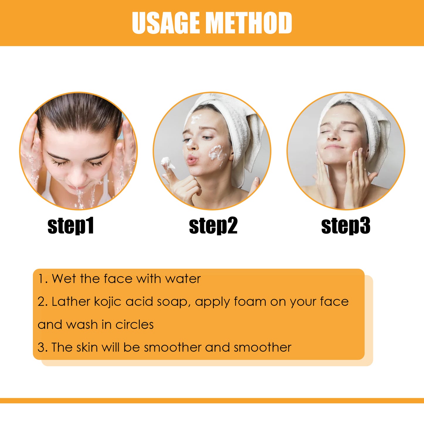 EELHOE Tartaric Acid Soap Dark Spot Reducing Pore Cleansing Exfoliating Skin Care Whitening Cleansing Soap