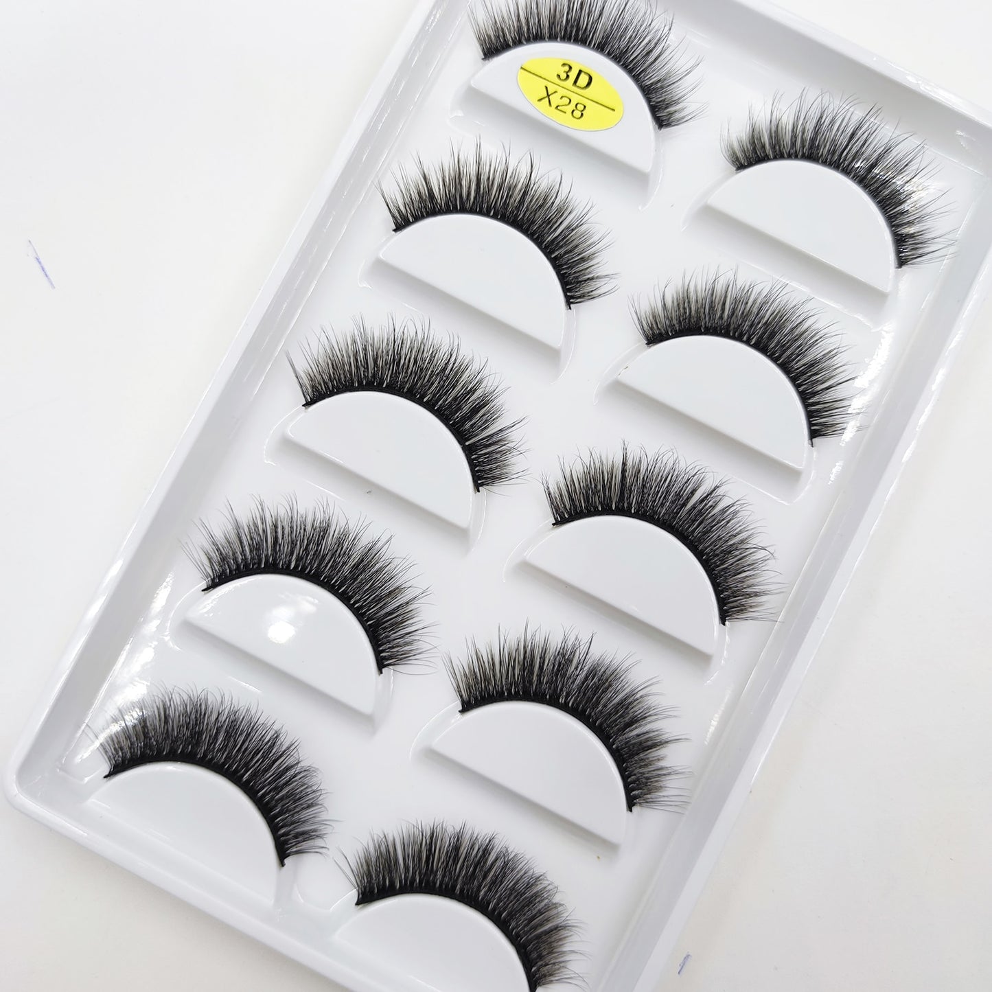 32 Style 5 Pairs Eyelash 3D Natural Mink False Eyelashes Makeup Fake Eye Lashes Faux Cilios Make Up Beauty Tools Wholesale