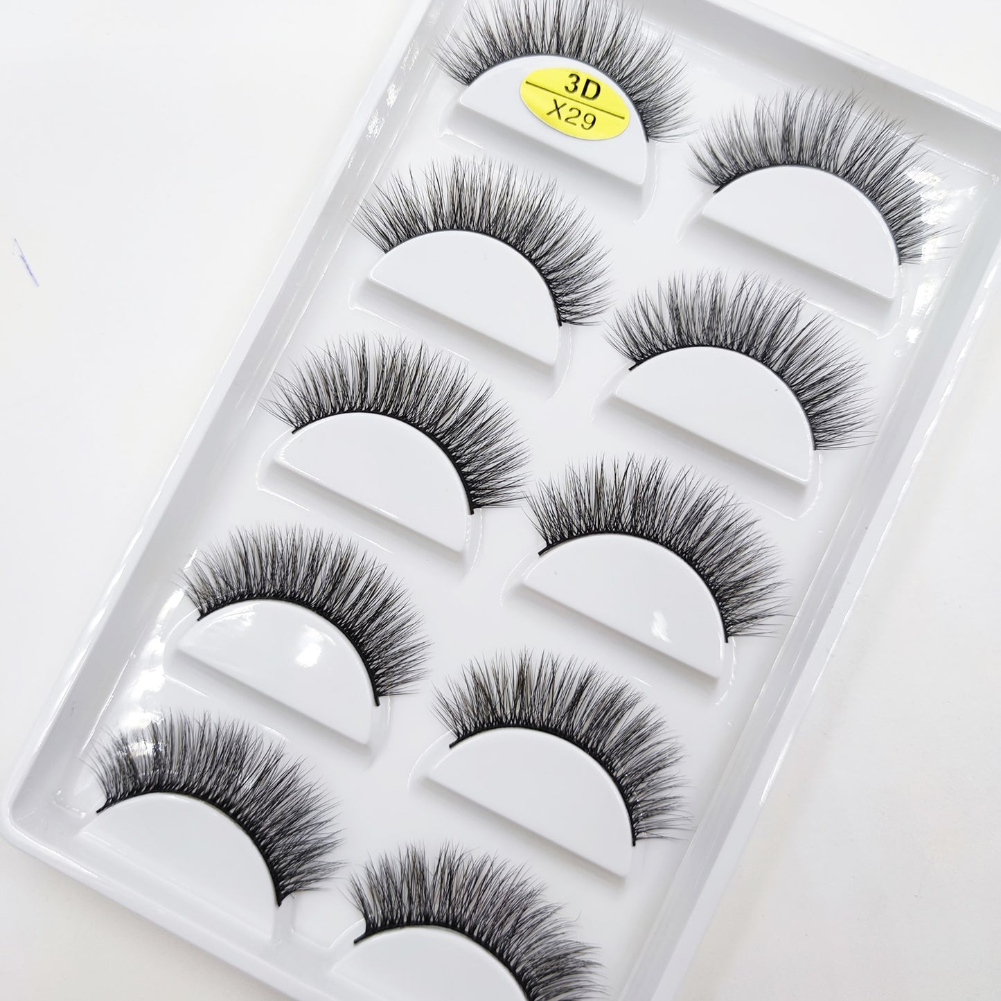 32 Style 5 Pairs Eyelash 3D Natural Mink False Eyelashes Makeup Fake Eye Lashes Faux Cilios Make Up Beauty Tools Wholesale