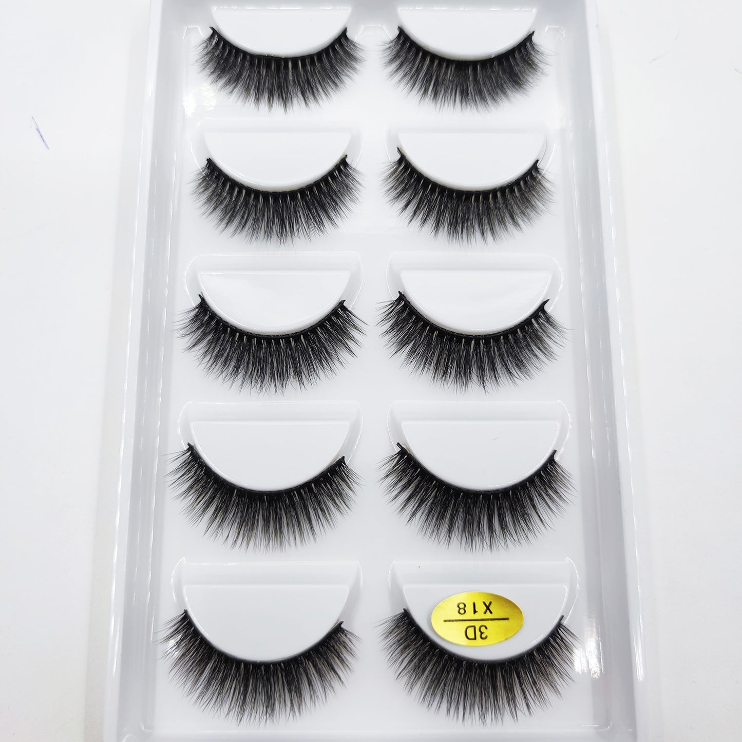 32 Style 5 Pairs Eyelash 3D Natural Mink False Eyelashes Makeup Fake Eye Lashes Faux Cilios Make Up Beauty Tools Wholesale