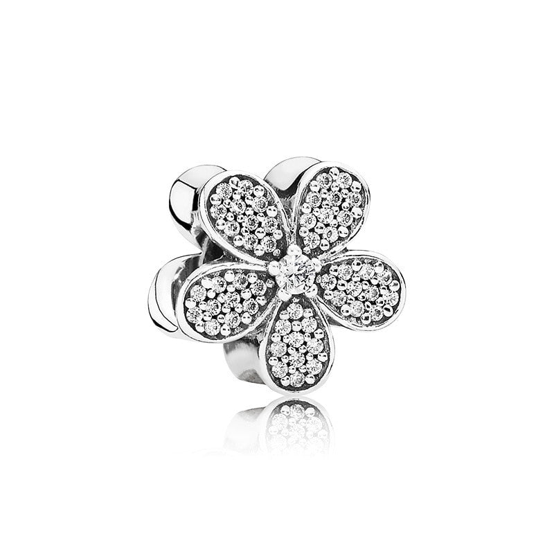 New Fashion Original Love Foot Fortune Bag Key Lock Bag Beads Fit Original Pandora Ladies Bracelet Jewelry Accessories Gift