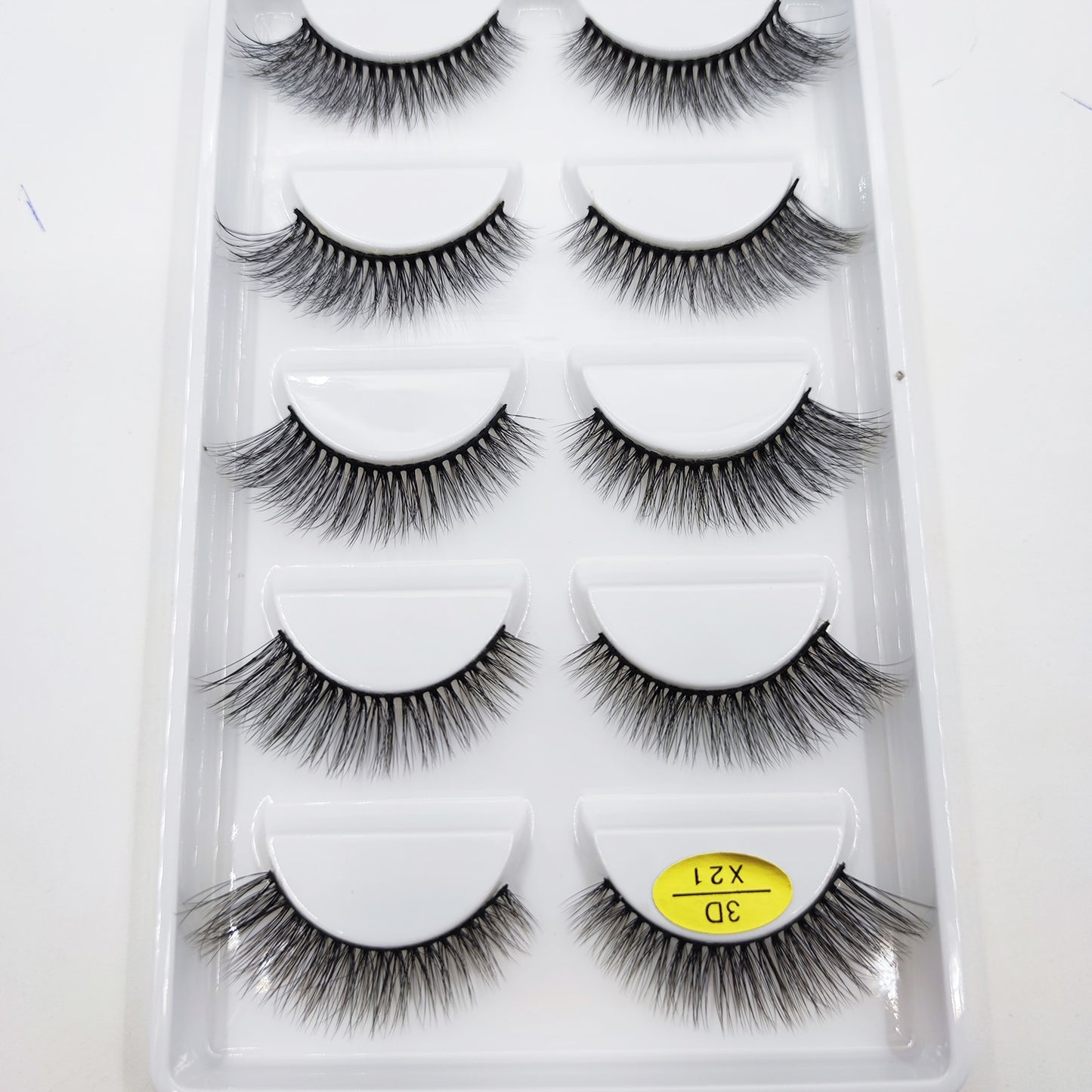 32 Style 5 Pairs Eyelash 3D Natural Mink False Eyelashes Makeup Fake Eye Lashes Faux Cilios Make Up Beauty Tools Wholesale