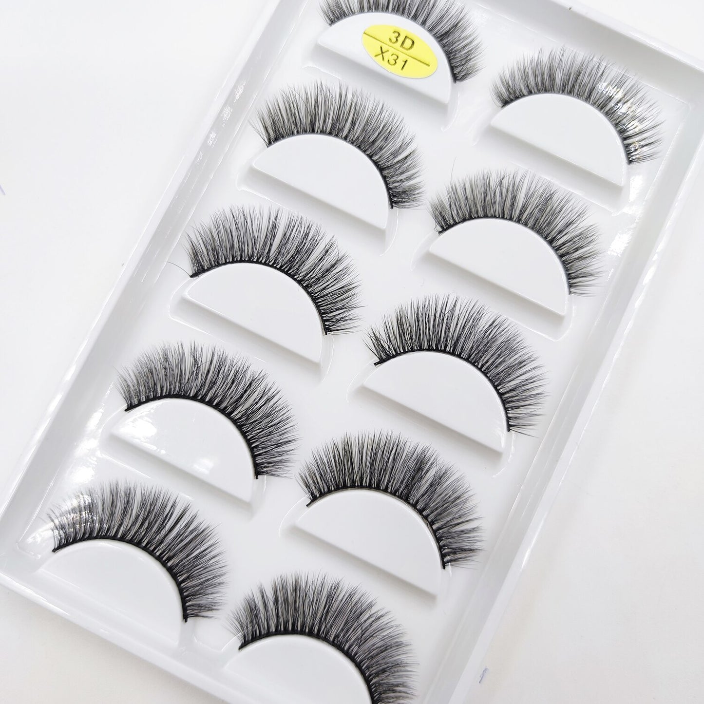 32 Style 5 Pairs Eyelash 3D Natural Mink False Eyelashes Makeup Fake Eye Lashes Faux Cilios Make Up Beauty Tools Wholesale
