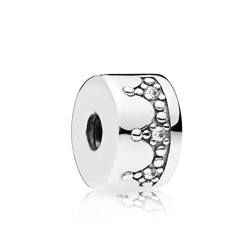 New Fashion Original Love Foot Fortune Bag Key Lock Bag Beads Fit Original Pandora Ladies Bracelet Jewelry Accessories Gift