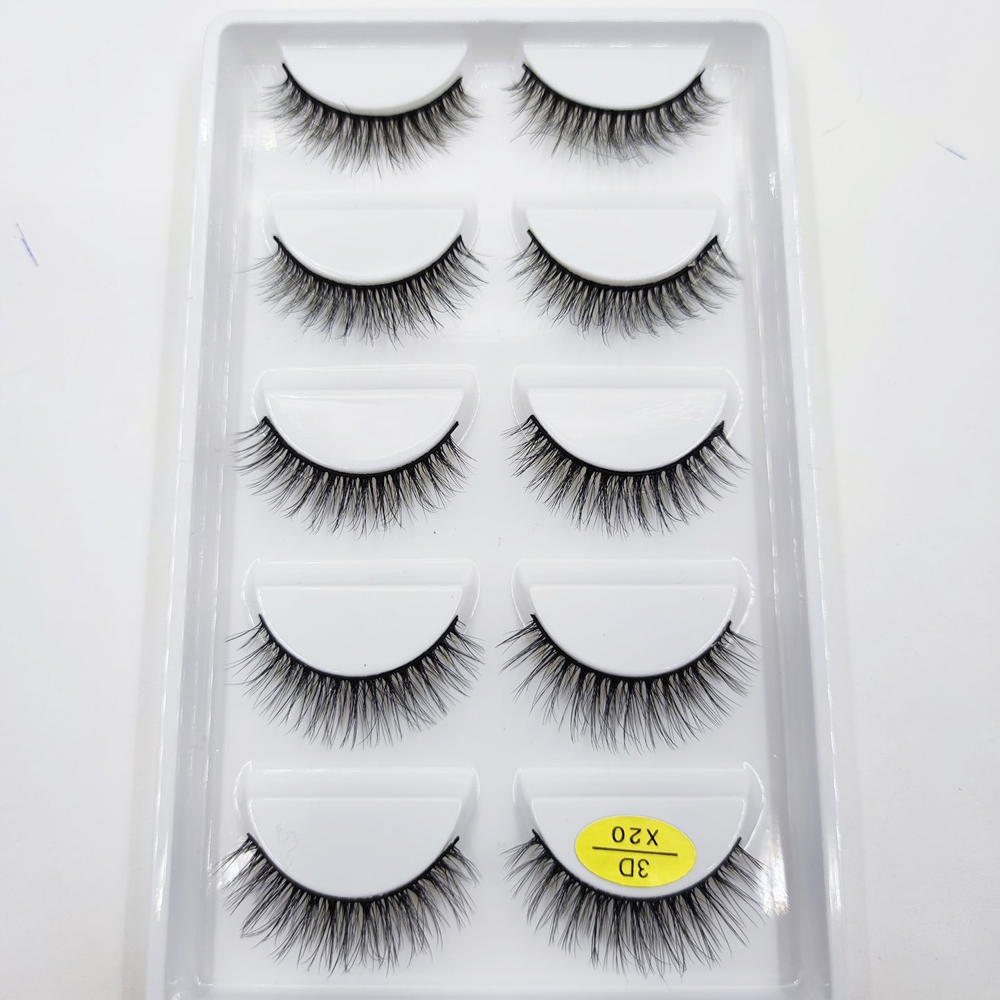 32 Style 5 Pairs Eyelash 3D Natural Mink False Eyelashes Makeup Fake Eye Lashes Faux Cilios Make Up Beauty Tools Wholesale