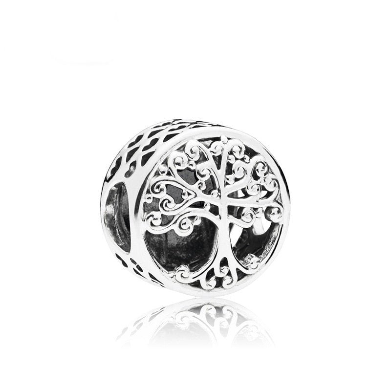 New Fashion Original Love Foot Fortune Bag Key Lock Bag Beads Fit Original Pandora Ladies Bracelet Jewelry Accessories Gift