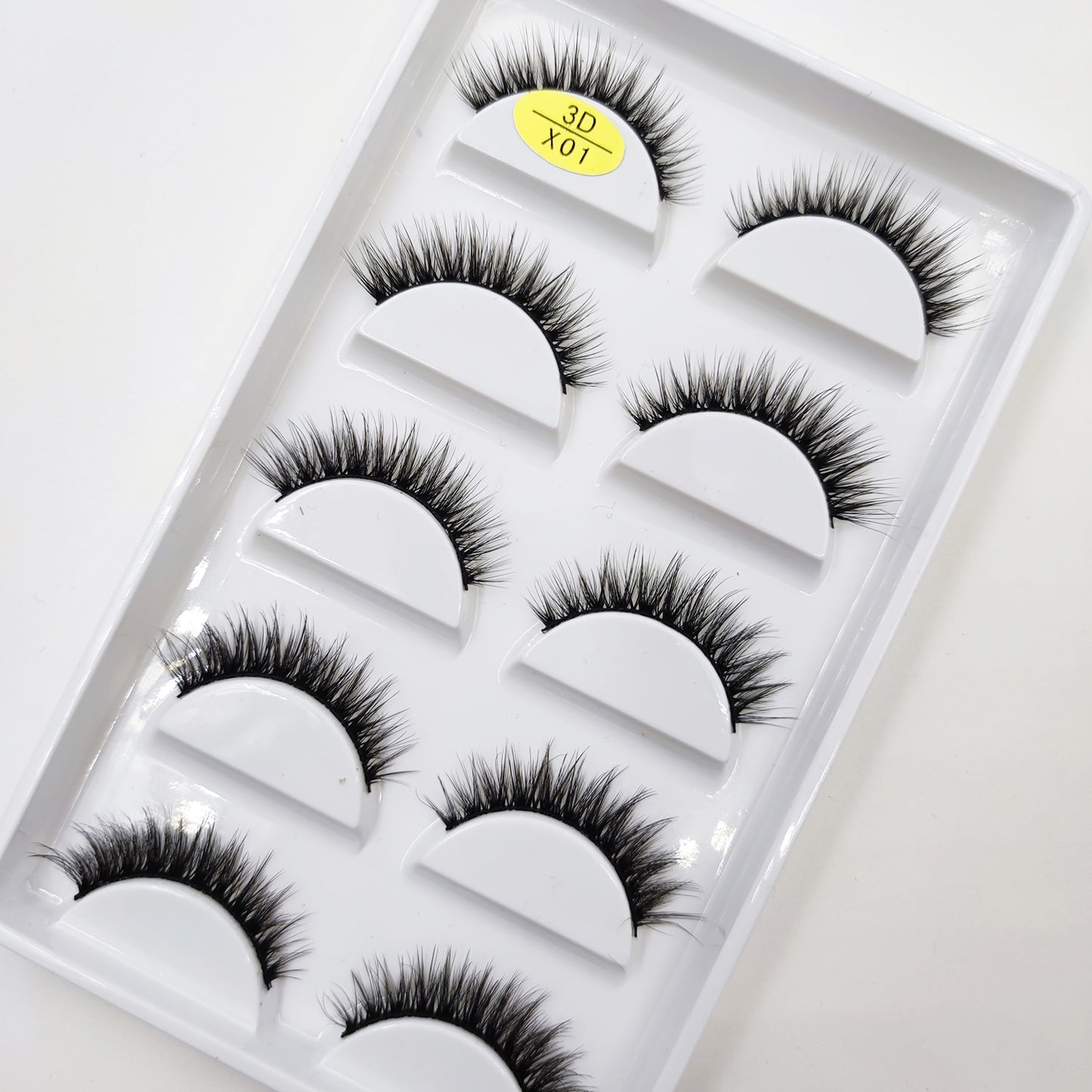 32 Style 5 Pairs Eyelash 3D Natural Mink False Eyelashes Makeup Fake Eye Lashes Faux Cilios Make Up Beauty Tools Wholesale