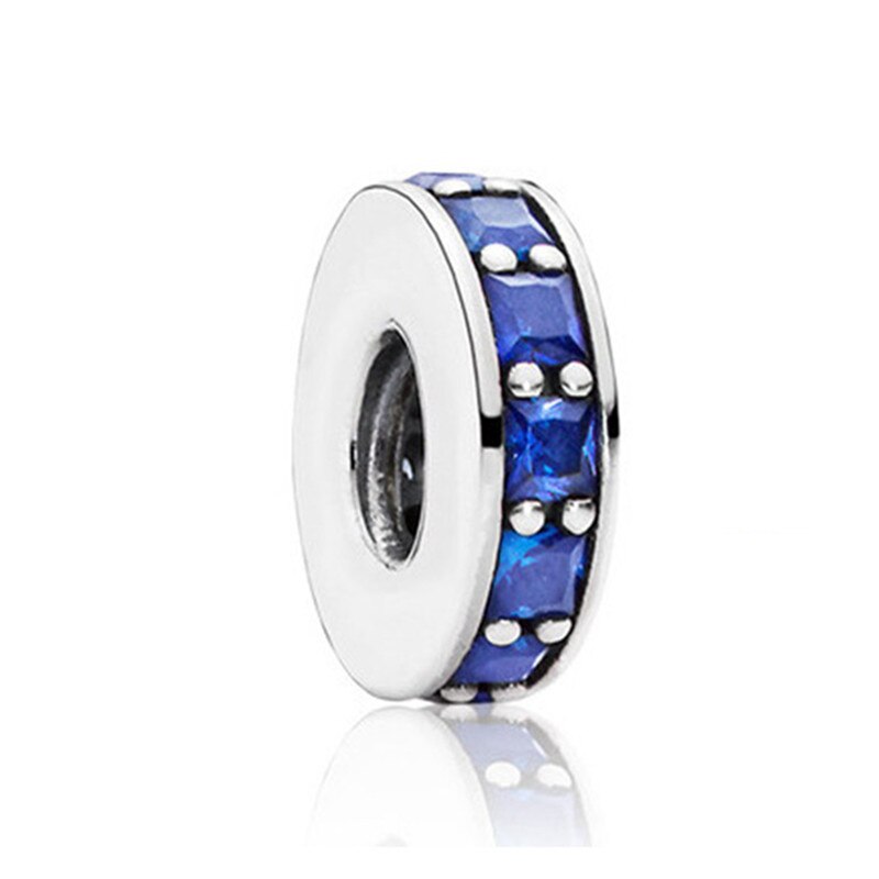 2022 New Blue Color Balloon Butterfly Stars Moon Sapphire Suitable For 3mm Charm Bracelet Spacer Beads