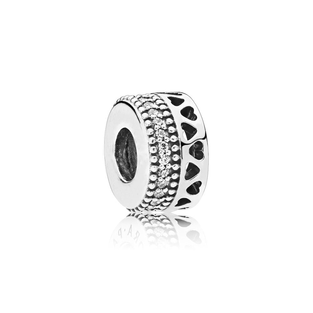 New Fashion Original Love Foot Fortune Bag Key Lock Bag Beads Fit Original Pandora Ladies Bracelet Jewelry Accessories Gift