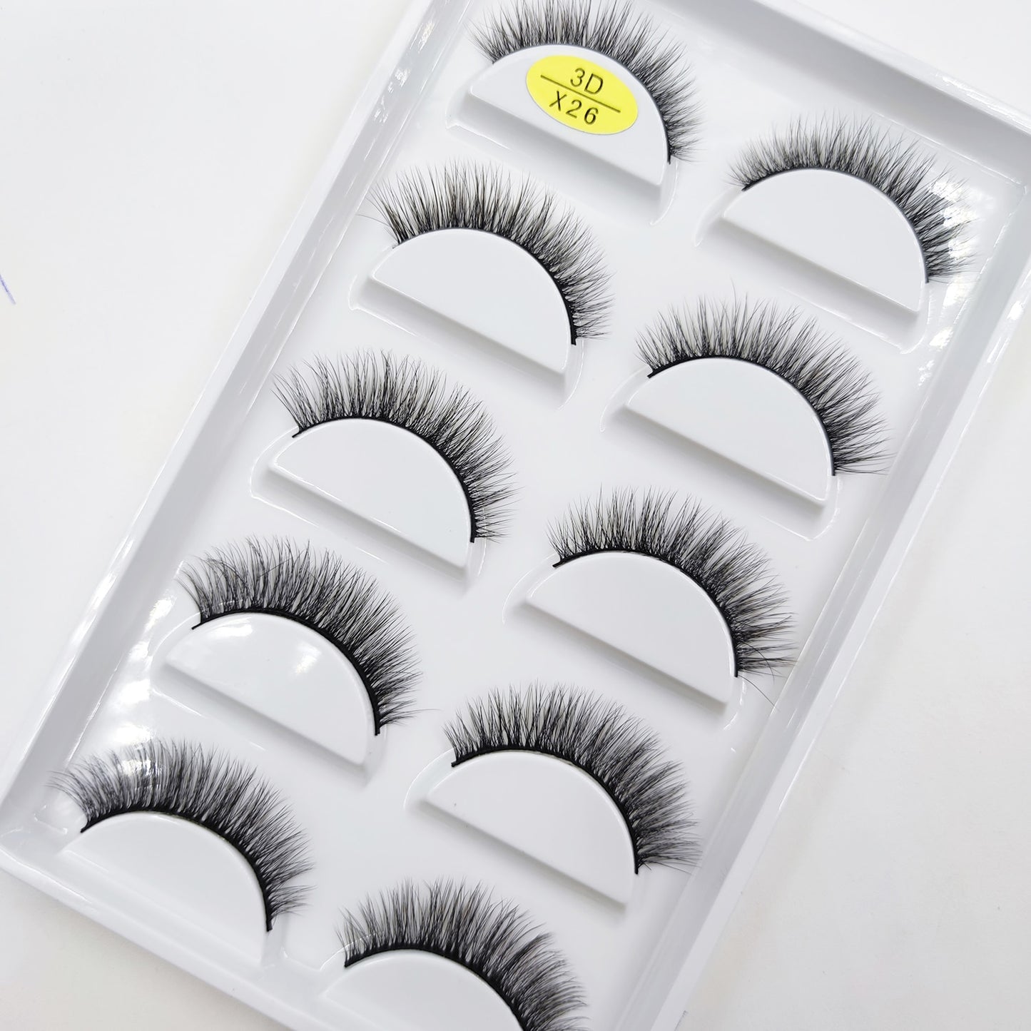 32 Style 5 Pairs Eyelash 3D Natural Mink False Eyelashes Makeup Fake Eye Lashes Faux Cilios Make Up Beauty Tools Wholesale