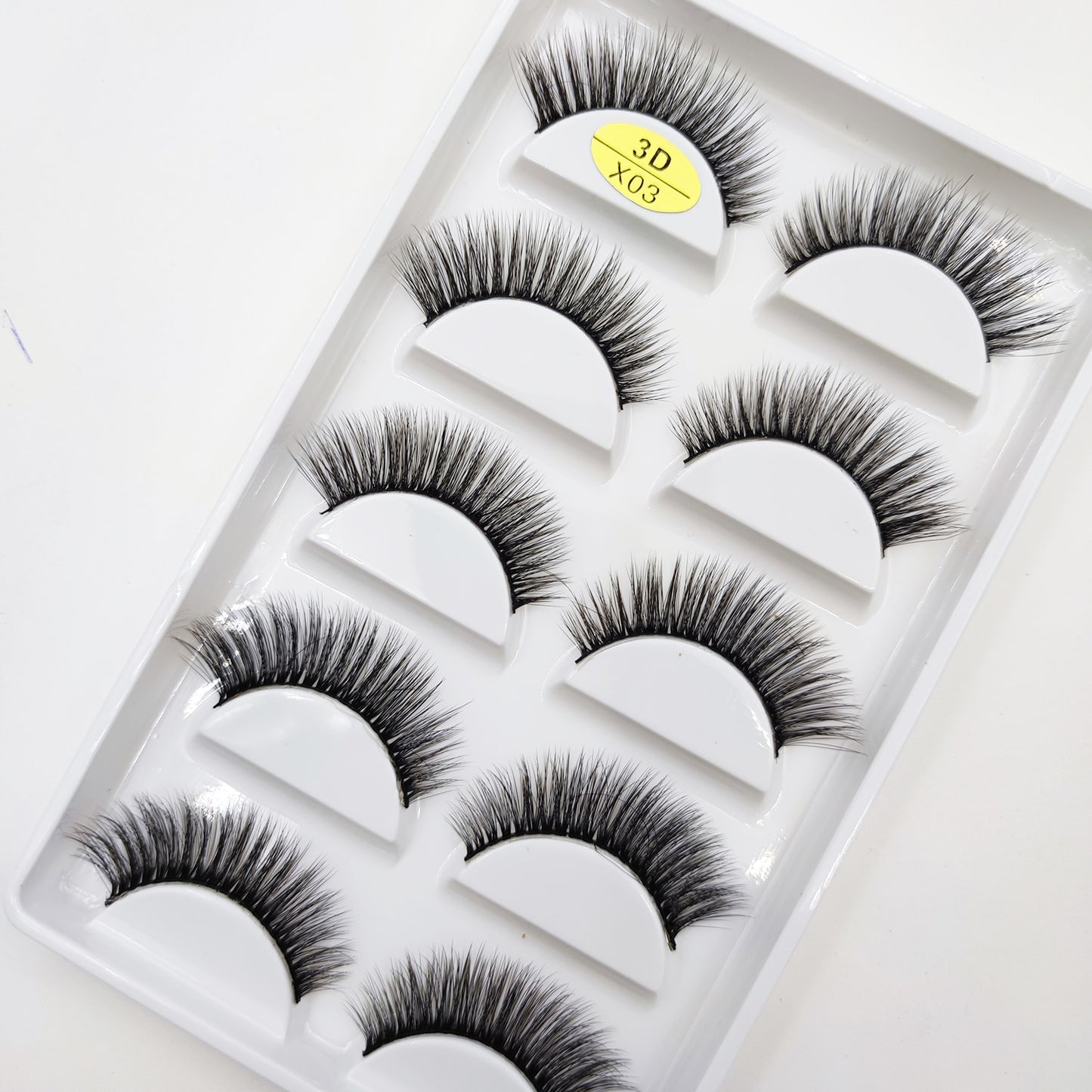 32 Style 5 Pairs Eyelash 3D Natural Mink False Eyelashes Makeup Fake Eye Lashes Faux Cilios Make Up Beauty Tools Wholesale