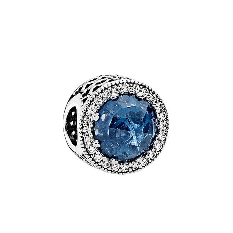 New Fashion Charm Original Blue Hat Aircraft Car Beads Suitable for the original Pandora Lady Bracelet Jewelry Accessories Gift