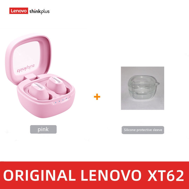 Original Lenovo XT62 Earphone Bluetooth 5.3 Wireless Earbuds Low Latency Headphones HiFi Sport Headset With Mic HD Call 2022 NEW