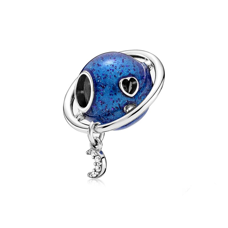 New Fashion Charm Original Blue Car Hat Airplane Horse Beaded Fit Original Pandora Ladies Bracelet Jewelry Accessories Gift