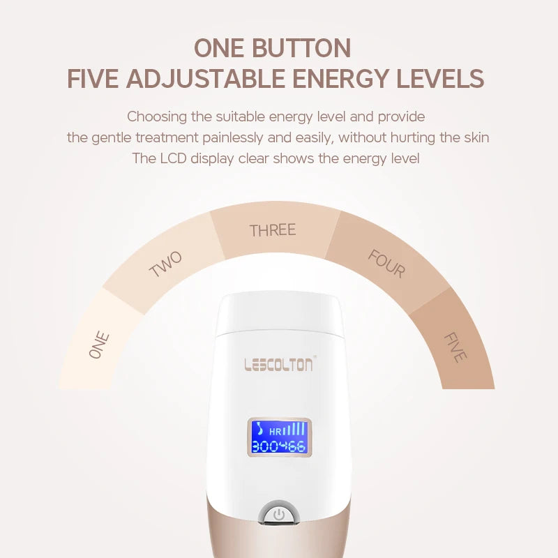 Lescolton IPL Laser Epilator 1300000 Pulses Hair Removal LCD Display Machine T009i Permanent Bikini Trimmer Electric depilador