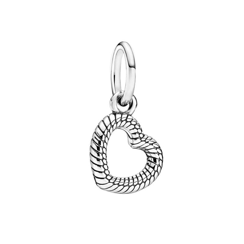 New Fashionable Charm Original Elephant Plane Love Pig Crown Suitable for Original Pandora Women's Bracelet Accessory Gift