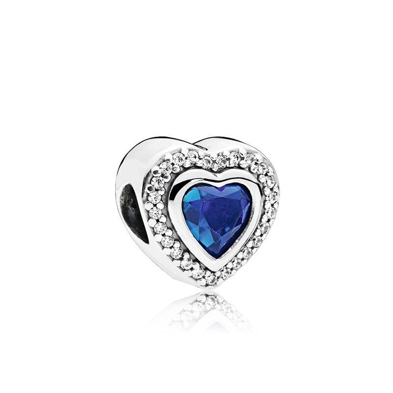 New Fashion Charm Original Blue Hat Aircraft Car Beads Suitable for the original Pandora Lady Bracelet Jewelry Accessories Gift