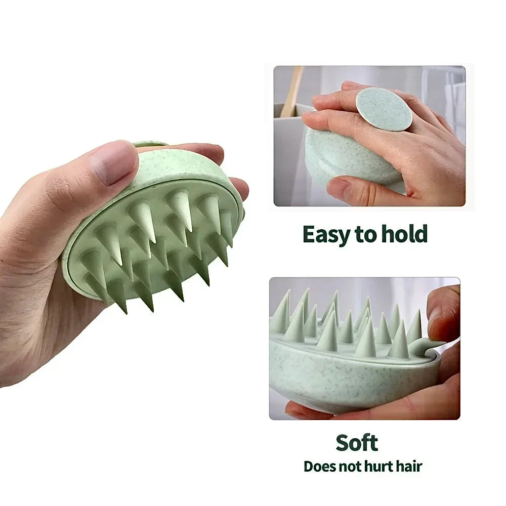 Scalp Massage Comb Anti-static Massage Hair Brushes Not Knotted Tangle Detangling Shower Massage Hairbrush For All Hair Types