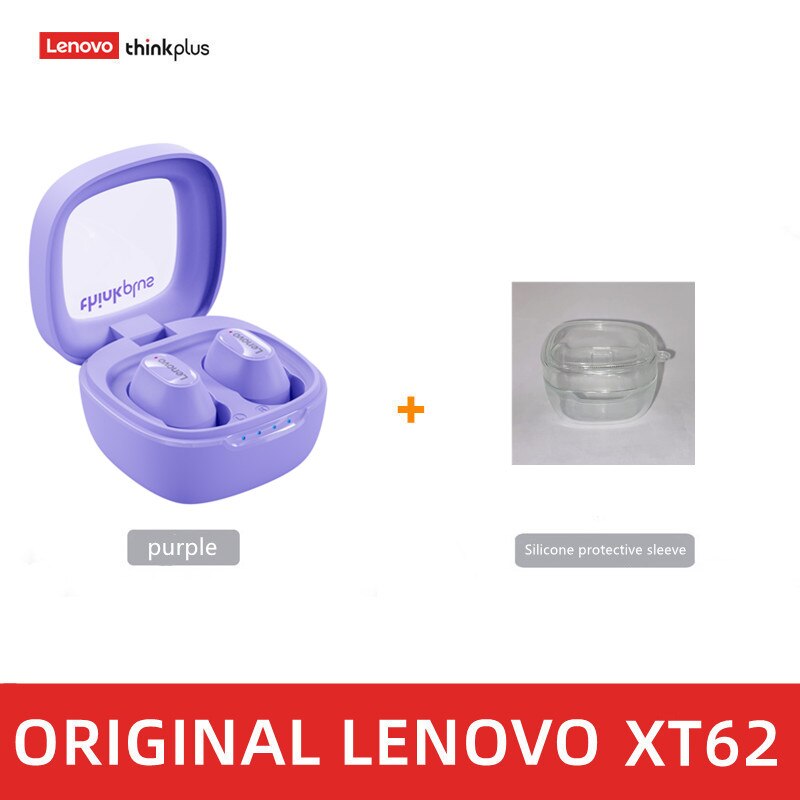 Original Lenovo XT62 Earphone Bluetooth 5.3 Wireless Earbuds Low Latency Headphones HiFi Sport Headset With Mic HD Call 2022 NEW