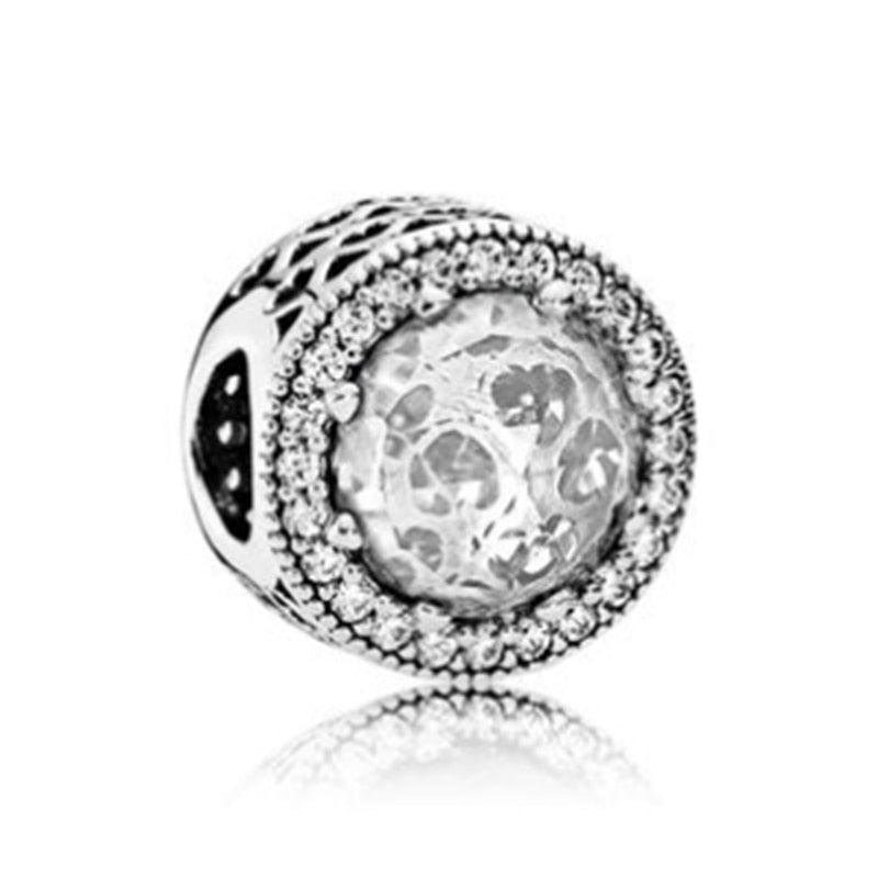 New Fashionable Charm Original Elephant Plane Love Pig Crown Suitable for Original Pandora Women's Bracelet Accessory Gift