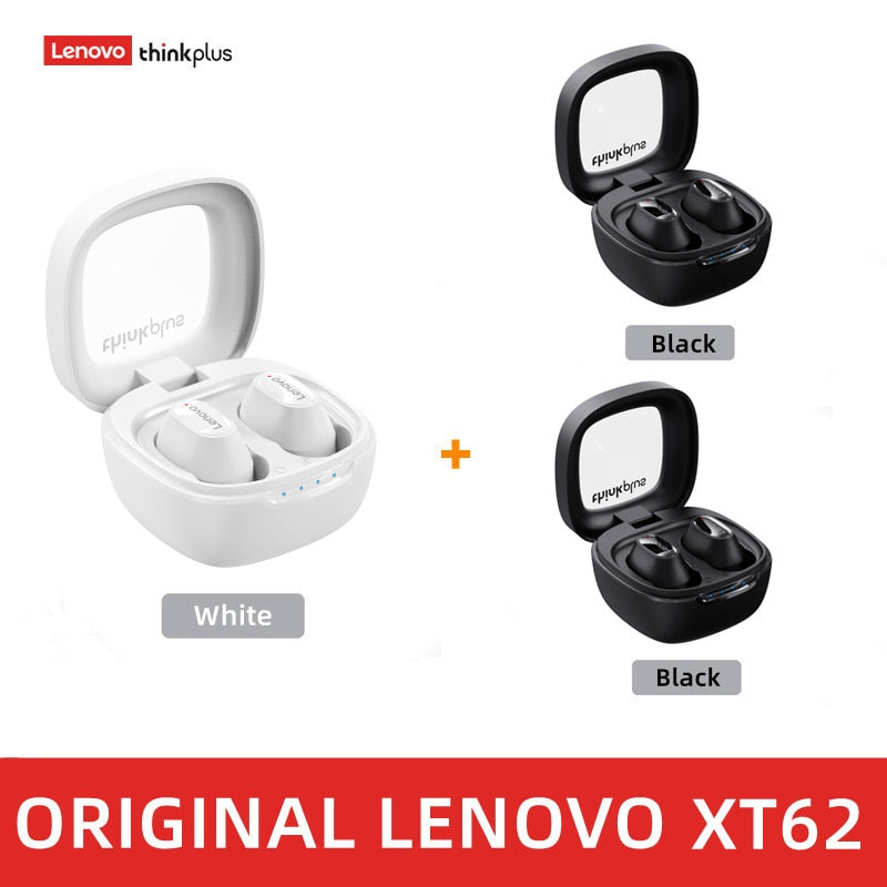 Original Lenovo XT62 Earphone Bluetooth 5.3 Wireless Earbuds Low Latency Headphones HiFi Sport Headset With Mic HD Call 2022 NEW
