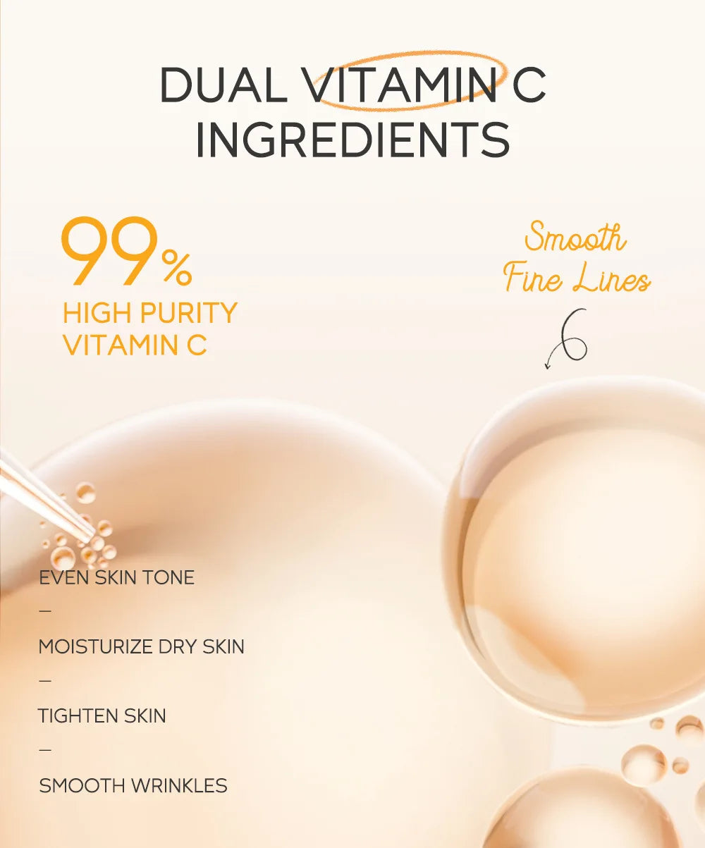 3pcs/set LAIKOU Vitamin C 24K Golden Sakura Skin Care Sets Face Cream Serum Eye Cream Moisturizing Face Care Kit