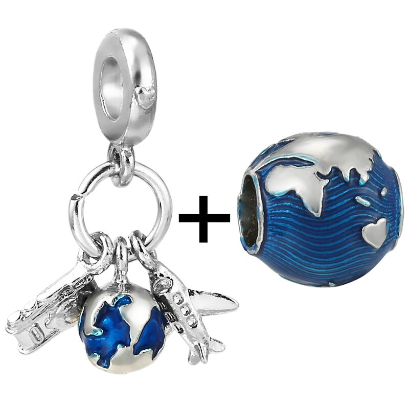 2Pcs/lot Special Offer Love Star Rainbow Charms Beads Fit Brand Bracelet & Necklaces For Women DIY Making Jewelry Accessories