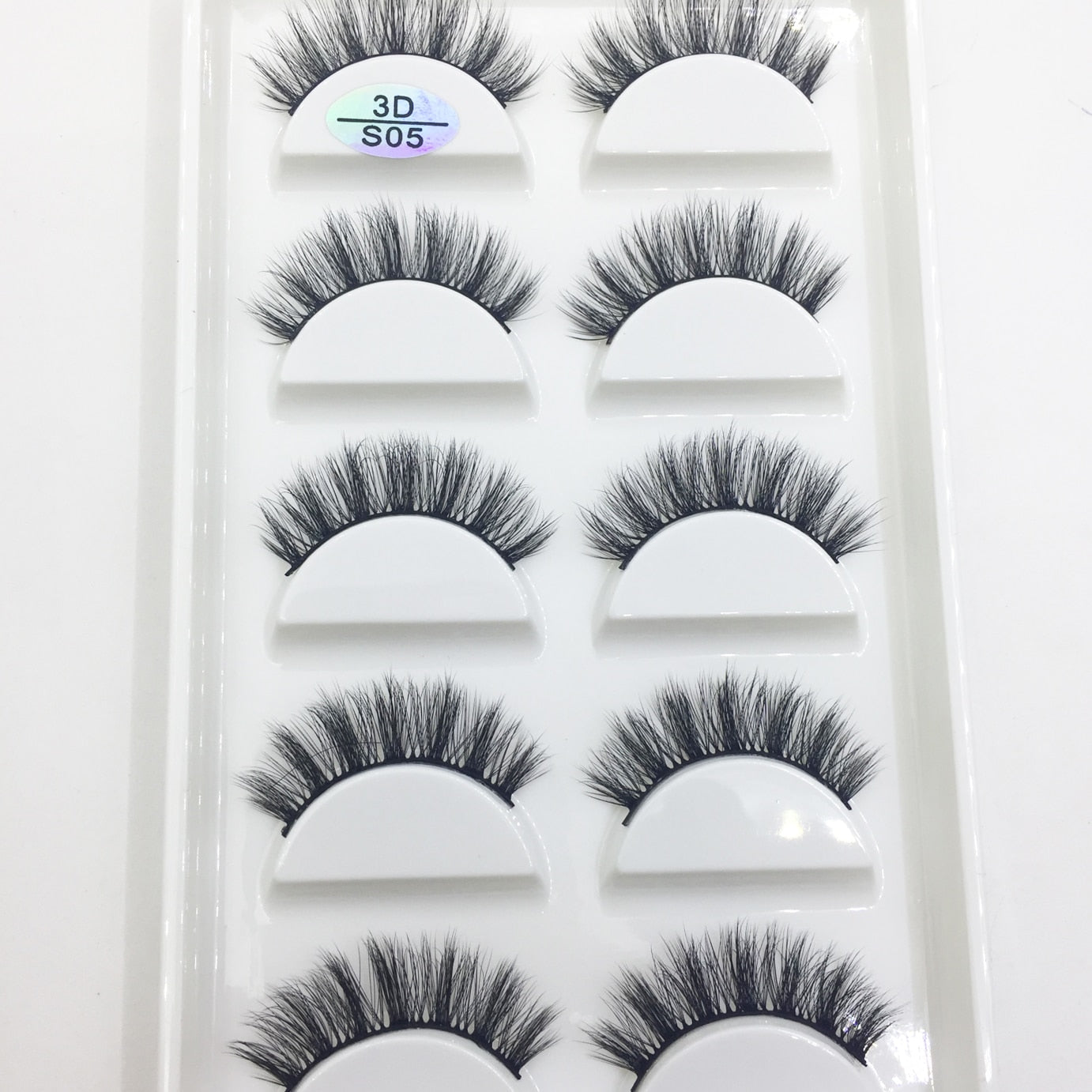 32 Style 5 Pairs Eyelash 3D Natural Mink False Eyelashes Makeup Fake Eye Lashes Faux Cilios Make Up Beauty Tools Wholesale