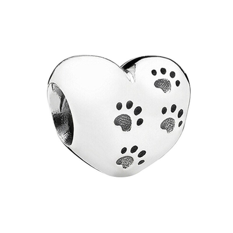 New Fashion Charm Original Mom and Dad Milk Earth Beads Fit Original Pandora Ladies Bracelet Jewelry Accessories Gift
