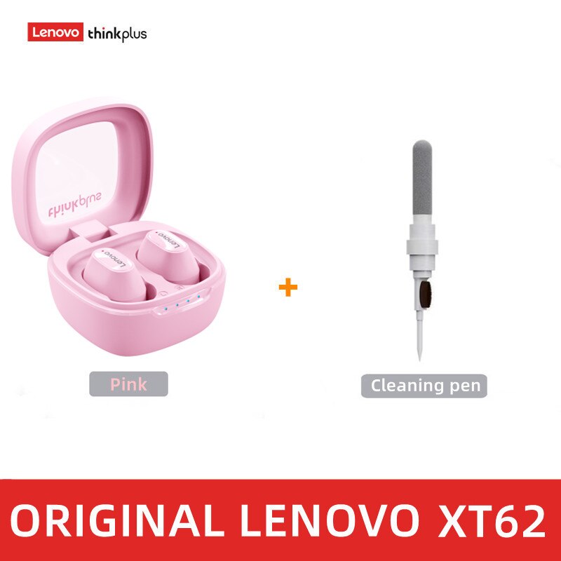 Original Lenovo XT62 Earphone Bluetooth 5.3 Wireless Earbuds Low Latency Headphones HiFi Sport Headset With Mic HD Call 2022 NEW