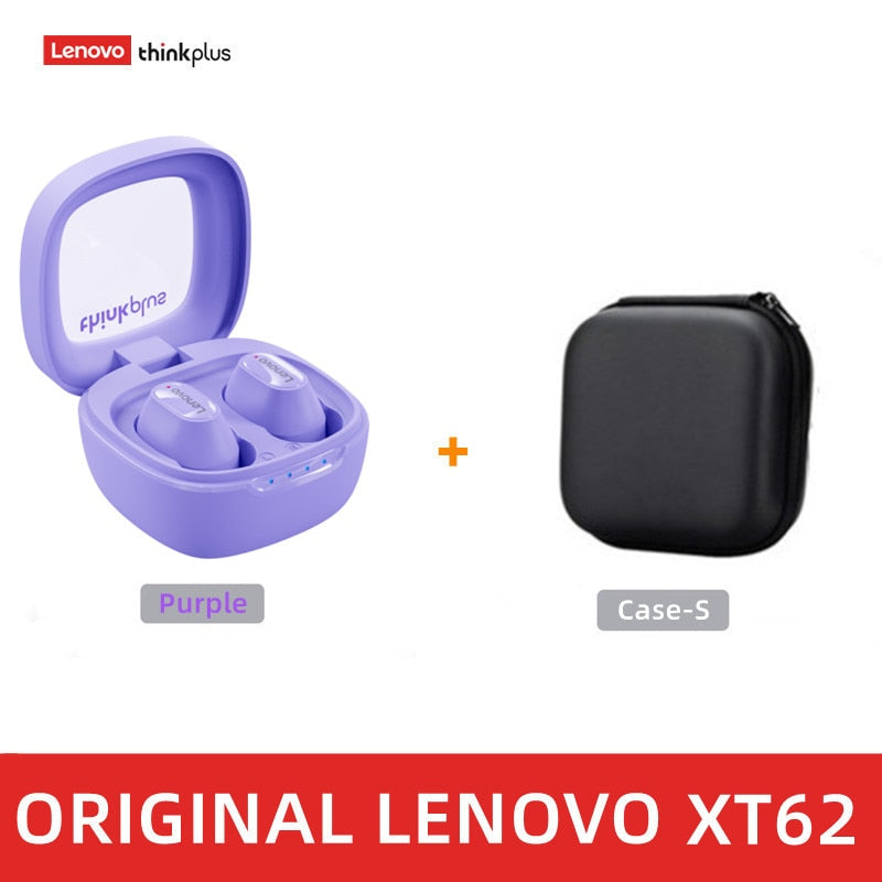Original Lenovo XT62 Earphone Bluetooth 5.3 Wireless Earbuds Low Latency Headphones HiFi Sport Headset With Mic HD Call 2022 NEW