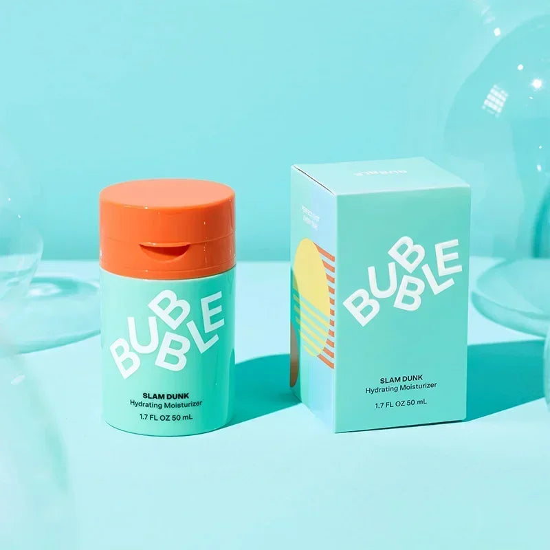 50ml Bubble Moisturizing Face Cream Repairing Nourishing Dry Skin Vitamin E + Aloe Vera Gel Skincare Product