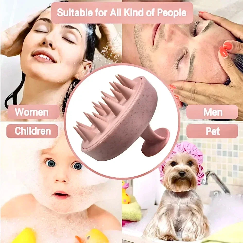 Scalp Massage Comb Anti-static Massage Hair Brushes Not Knotted Tangle Detangling Shower Massage Hairbrush For All Hair Types