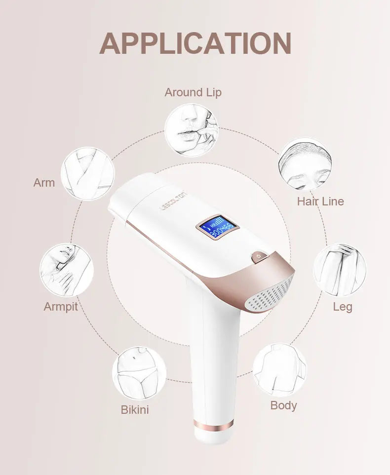 Lescolton IPL Laser Epilator 1300000 Pulses Hair Removal LCD Display Machine T009i Permanent Bikini Trimmer Electric depilador