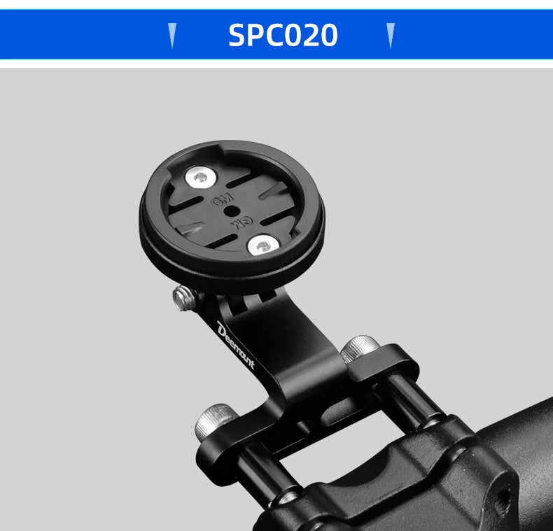 Out Front Computer Mount Adapter Replacement W/ Install Bolts for Garmin/ /Bryton/Wahoo/XOSS Bicycle Rear Radar Light Mount