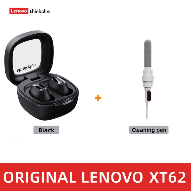 Original Lenovo XT62 Earphone Bluetooth 5.3 Wireless Earbuds Low Latency Headphones HiFi Sport Headset With Mic HD Call 2022 NEW