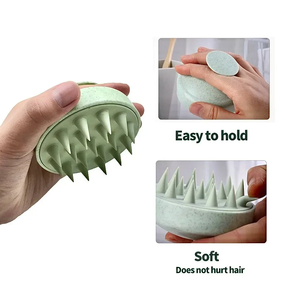 Scalp Massage Comb Anti-static Massage Hair Brushes Not Knotted Tangle Detangling Shower Massage Hairbrush For All Hair Types