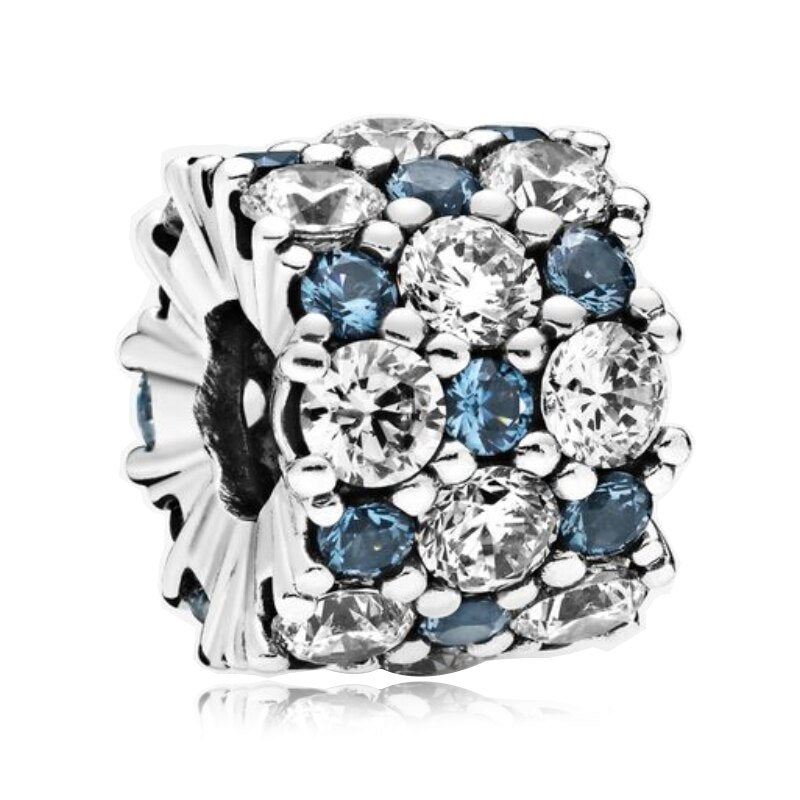 New Fashion Charm Original Mom and Dad Milk Earth Beads Fit Original Pandora Ladies Bracelet Jewelry Accessories Gift