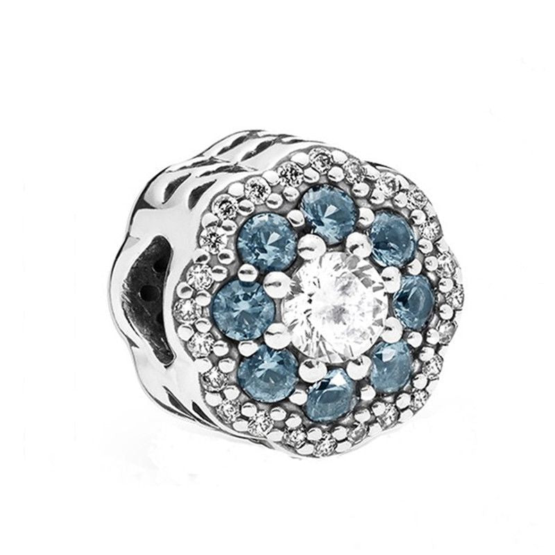 New Fashion Charm Original Blue Car Hat Airplane Horse Beaded Fit Original Pandora Ladies Bracelet Jewelry Accessories Gift