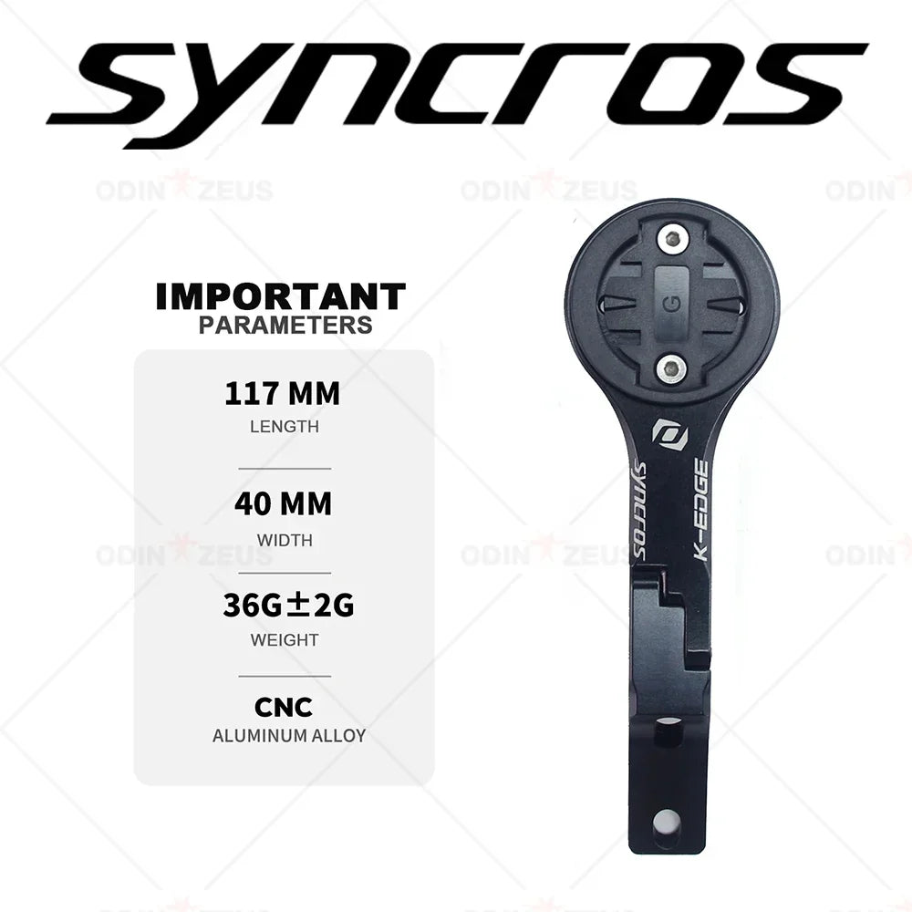 Syncros Computer Mount Creston IC Handlebar Bike Stopwatch Stand Garmin/Bryton/Wahoo Bracket Bicycle Accessorie
