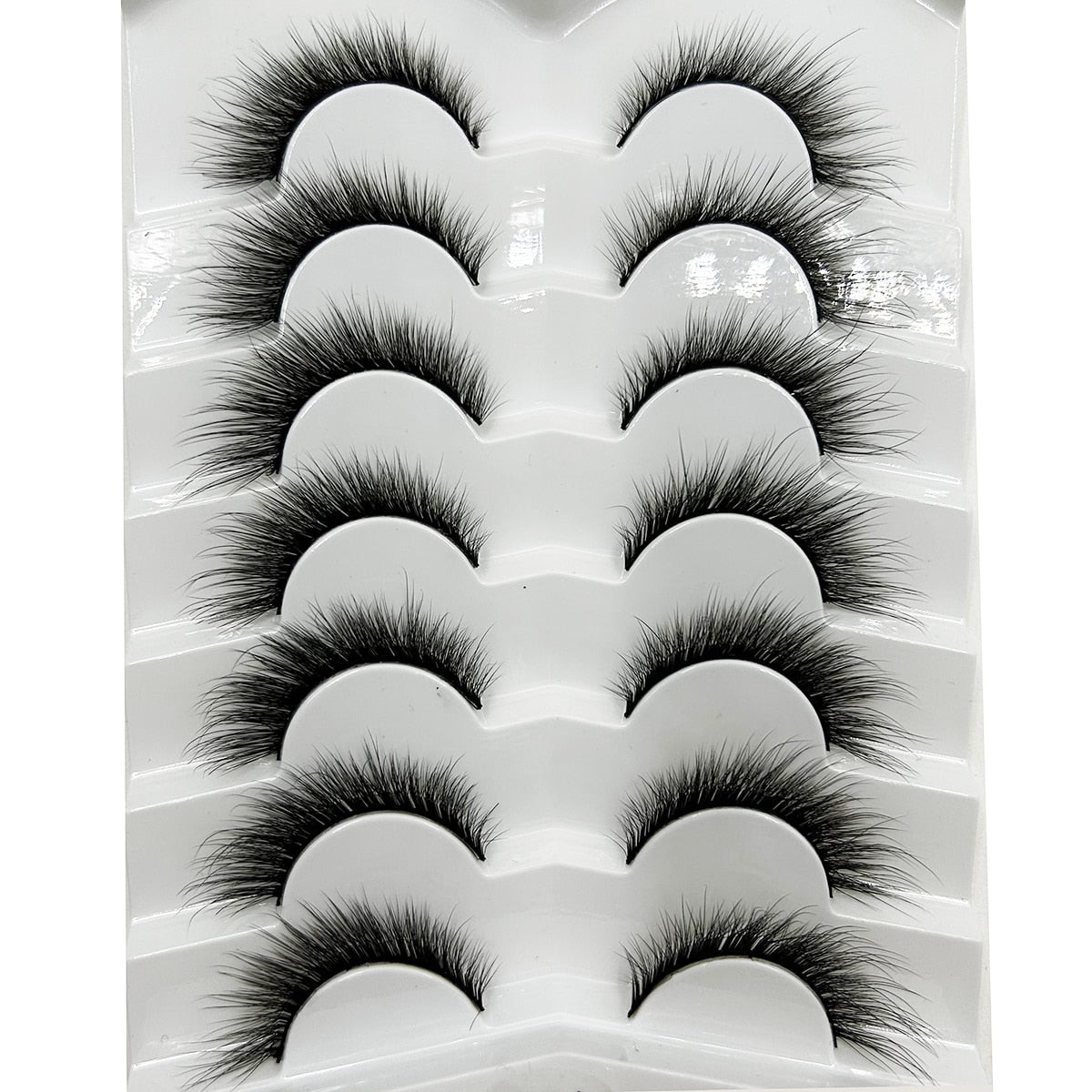 32 Style 5 Pairs Eyelash 3D Natural Mink False Eyelashes Makeup Fake Eye Lashes Faux Cilios Make Up Beauty Tools Wholesale