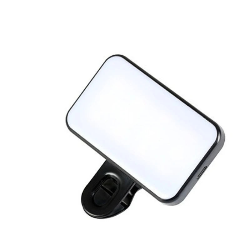 Phone Clip Fill Light RGB Flash Selfie Light Camera Phone Tablet Video Fill Light Portable Colorful Fill Light