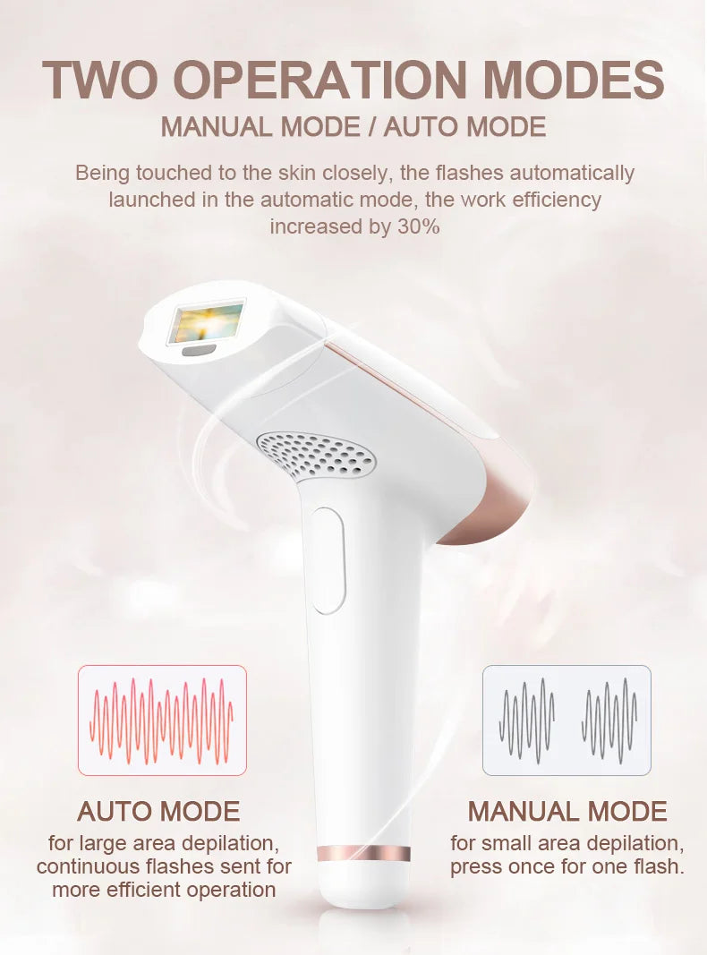 Lescolton IPL Laser Epilator 1300000 Pulses Hair Removal LCD Display Machine T009i Permanent Bikini Trimmer Electric depilador