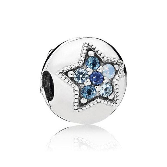 New Fashion Charm Original Blue Hat Aircraft Car Beads Suitable for the original Pandora Lady Bracelet Jewelry Accessories Gift
