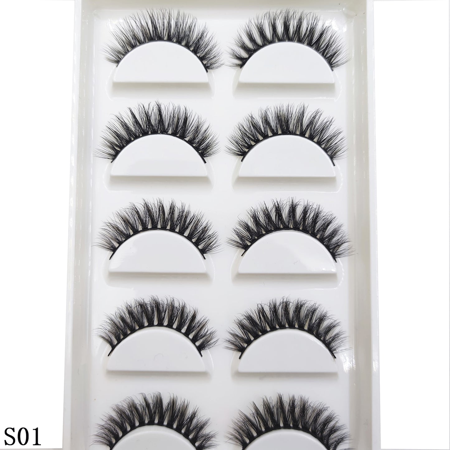 32 Style 5 Pairs Eyelash 3D Natural Mink False Eyelashes Makeup Fake Eye Lashes Faux Cilios Make Up Beauty Tools Wholesale