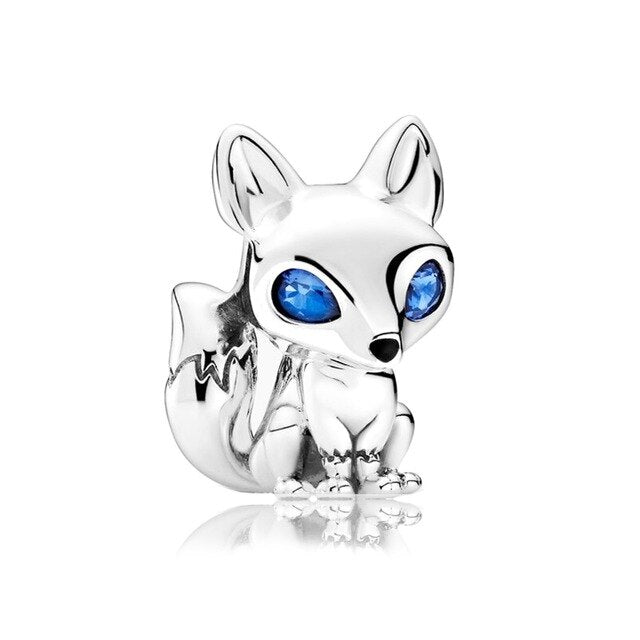 New Fashion Charm Original Blue Hat Aircraft Car Beads Suitable for the original Pandora Lady Bracelet Jewelry Accessories Gift
