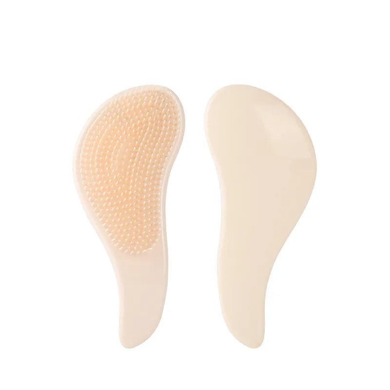 Portable Magic Handle Hair Comb Anti Static Massage Edge Brush Detangle Shower Colorful Combs Barber Salon Styling Tool 2022