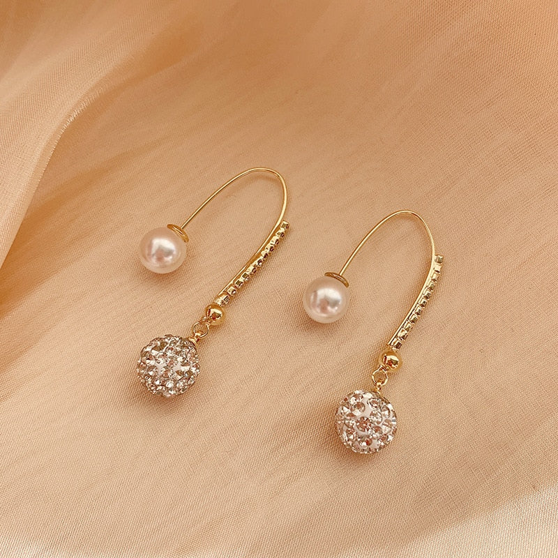 South Korea web celebrity super fairy temperament elegant Hyun fashion fashion earrings delicate purple flowers rose earrings