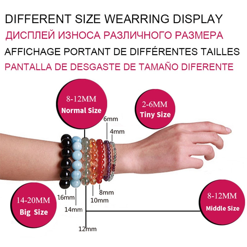 JD Colorful Tiger Eyes Natural Stone Beads Bangles & Bracelets Handmade Mookiate Stone Jewelry Energy Bracelet for Women or Men