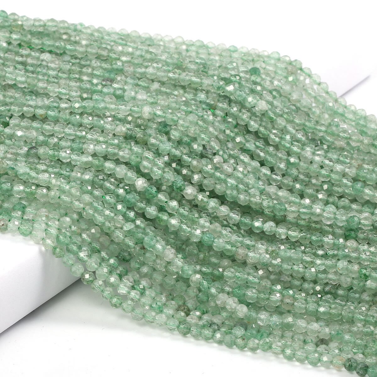 Natural Pink Tourmaline Beads Faceted Loose Round Beads for Jewelry Making Necklace DIY Bracelet Accessories 2 3mm